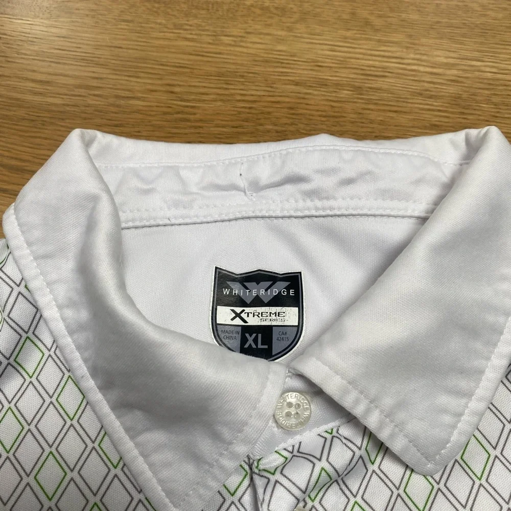 Whiteridge Extreme series Patterned Men's Polo Golf